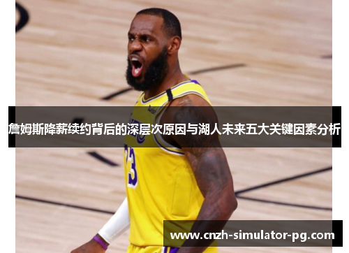 詹姆斯降薪续约背后的深层次原因与湖人未来五大关键因素分析